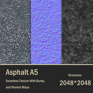 Asphalt Seamless Texture A5 2048 px