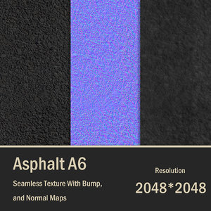 Asphalt Seamless Texture A6 2048 px