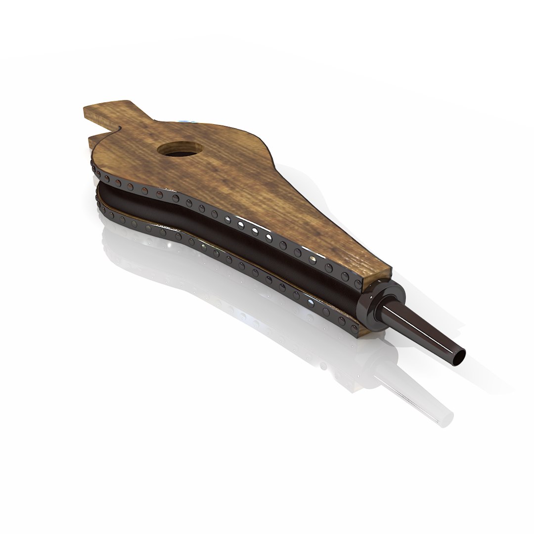 Fireplace bellows 3D TurboSquid 1452760