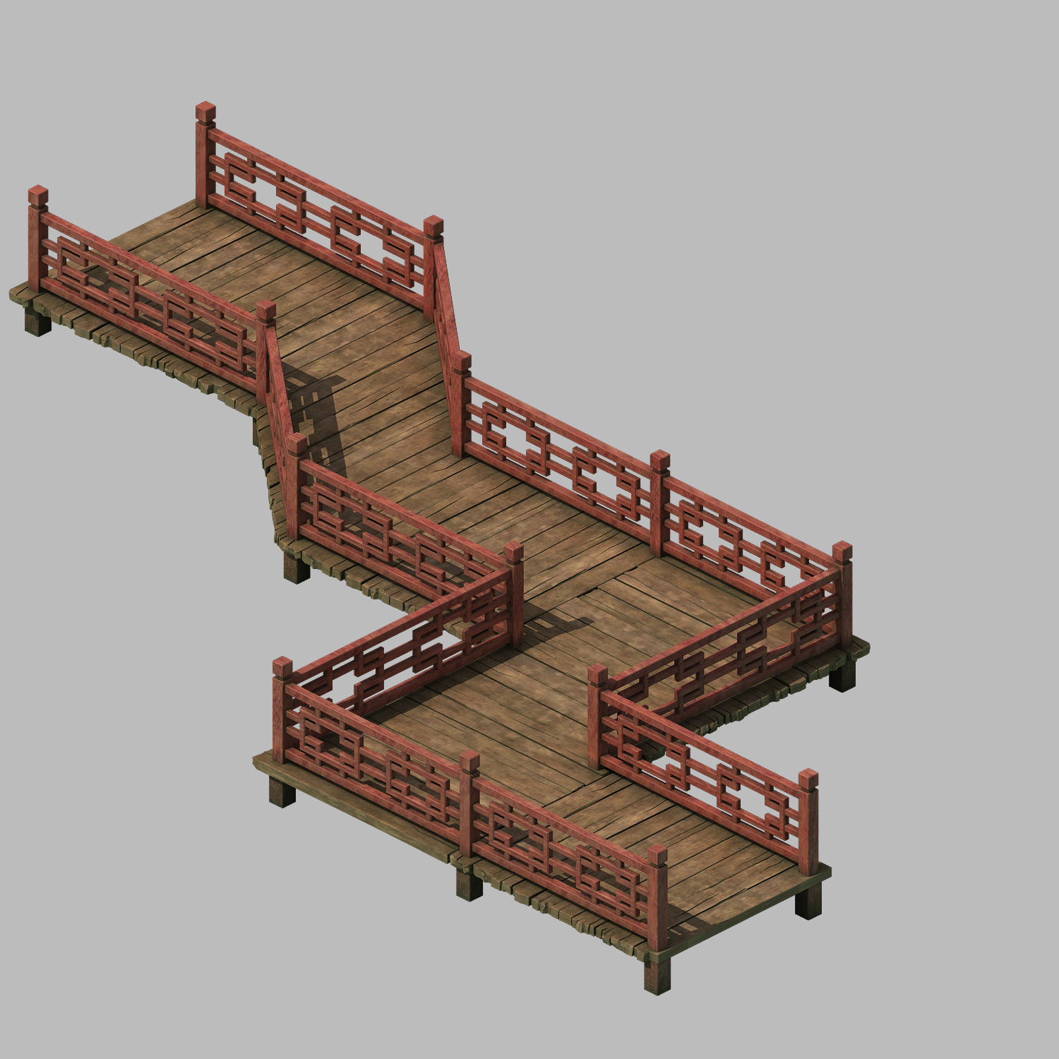 Building Nine Wooden Bridge 23