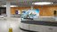 3D model airport baggage reclaim room