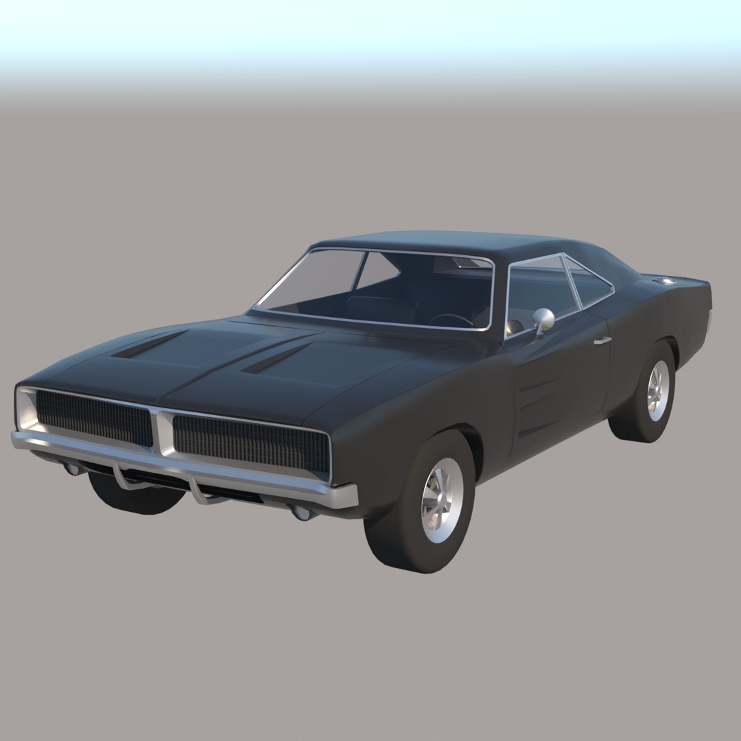 Dodge charger 3d models