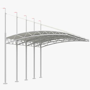 Canopy 3d Models For Download Turbosquid