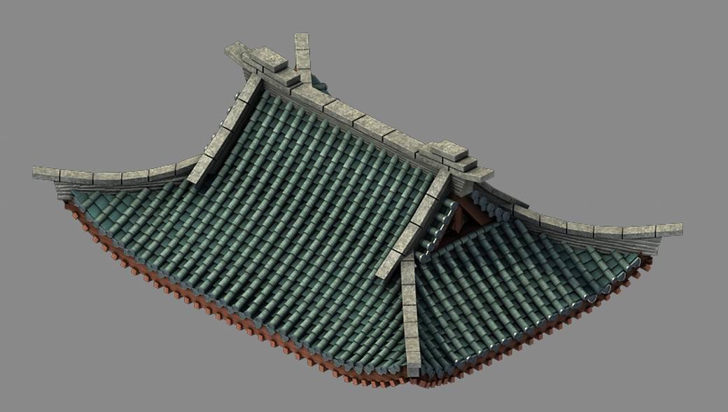 3D building - decoration roof model - TurboSquid 1452994