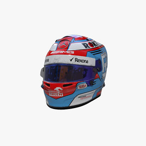 russell 2019 helmet 3D model