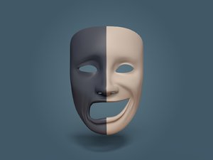 theater mask model