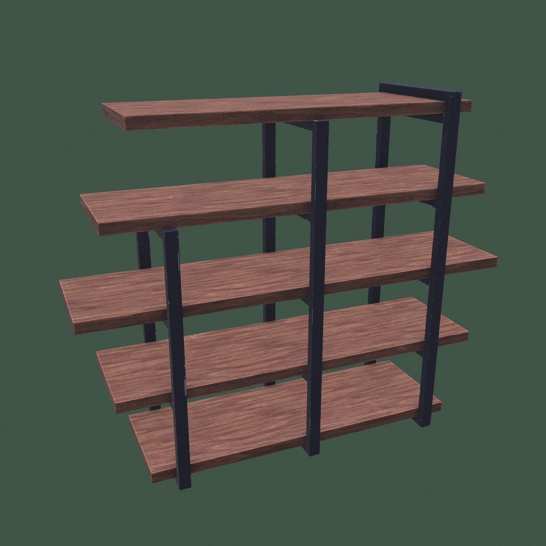 Shelf 3D model TurboSquid 1453088