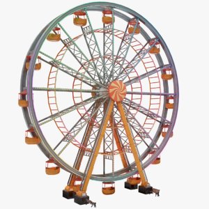 ferris wheel 3D model