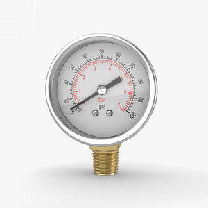 3D pressure gauge
