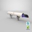 3D model hyperloop train
