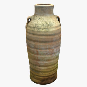 3D ceramic vase