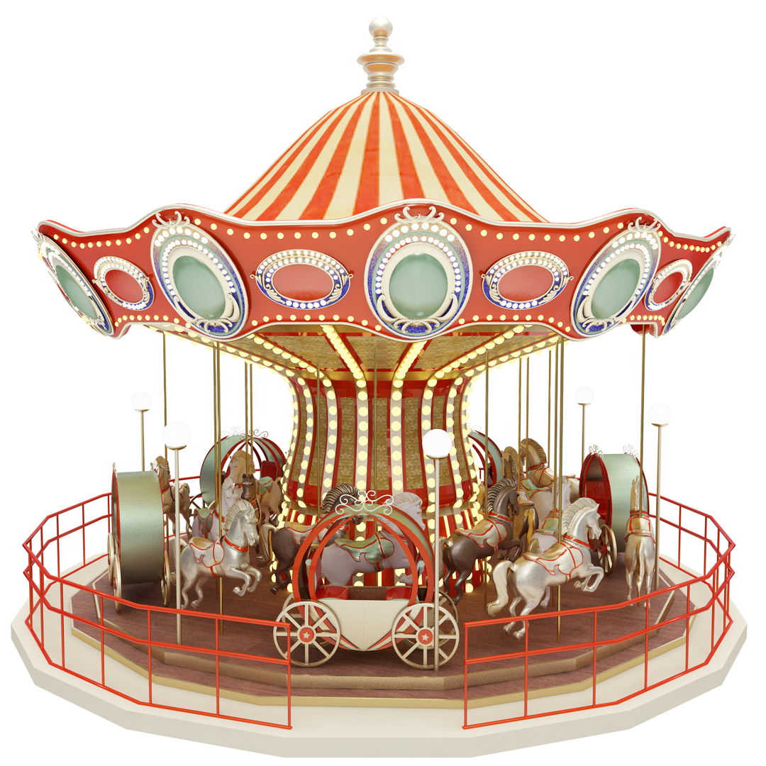 3d carousel