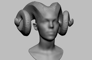 3D horn 3dprint stl model