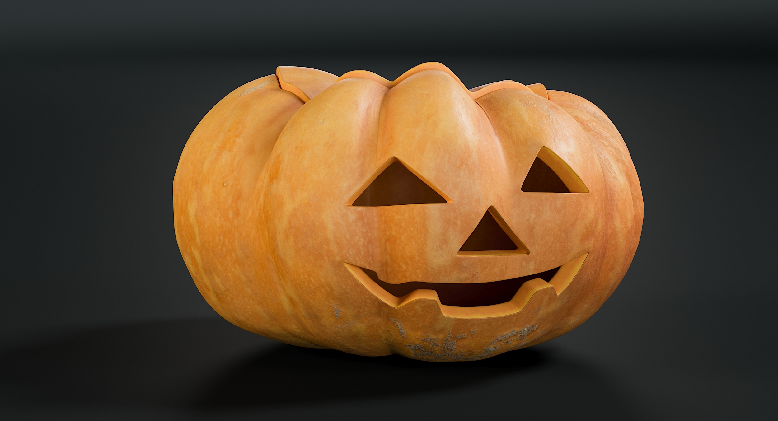 南瓜干净的一种情感3d模型