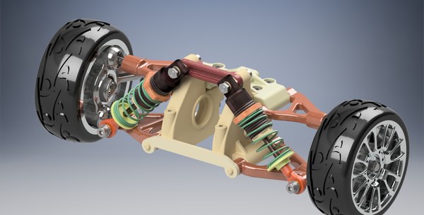 Suspension Systems 3d Model Turbosquid 1453534