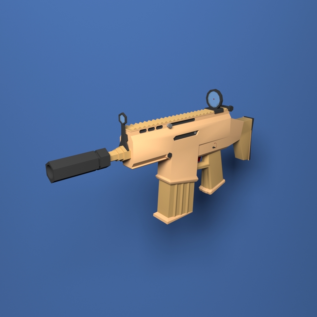 武器疤痕l3d模型