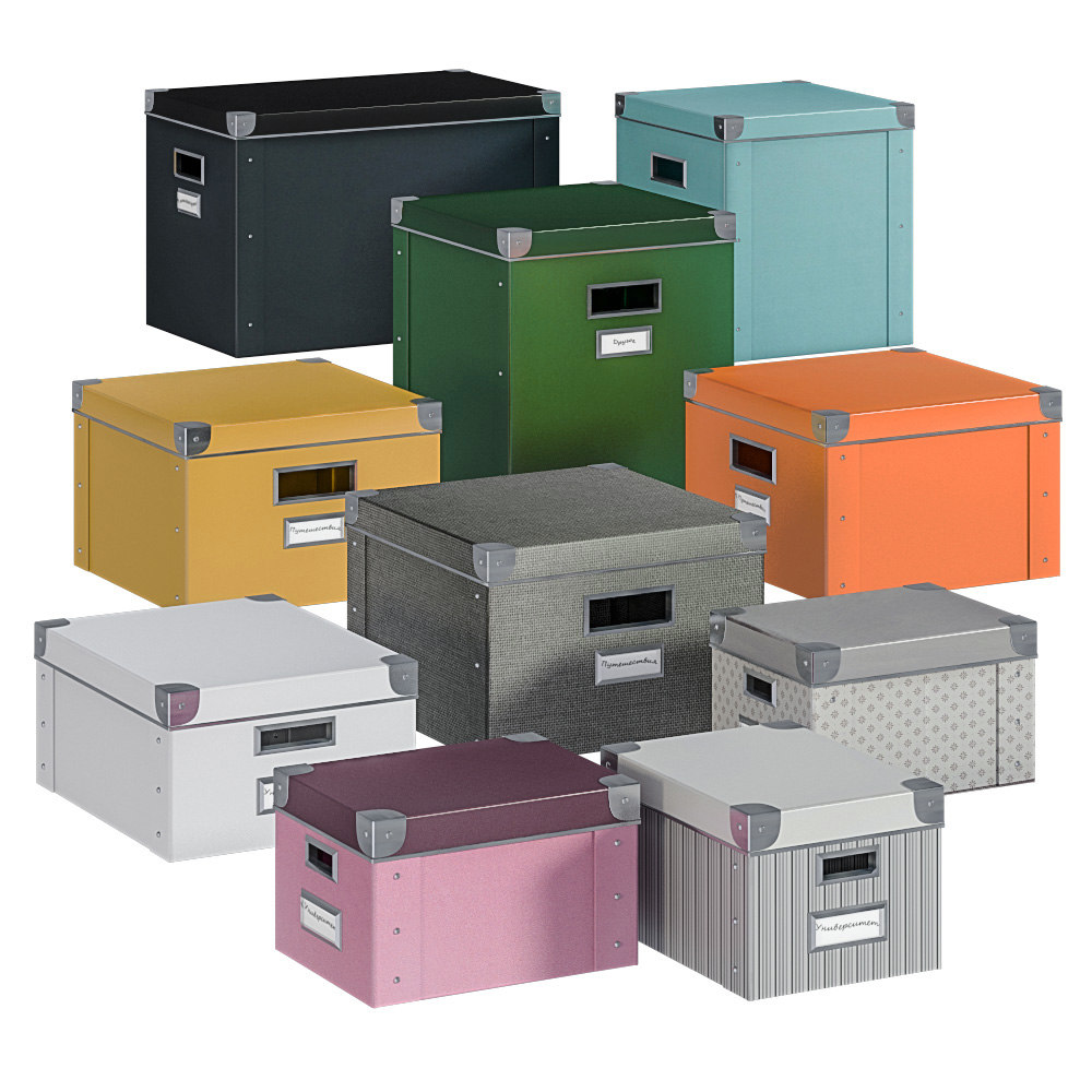 3D model architectural boxes TurboSquid 1453704