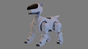 3D model cyber dog