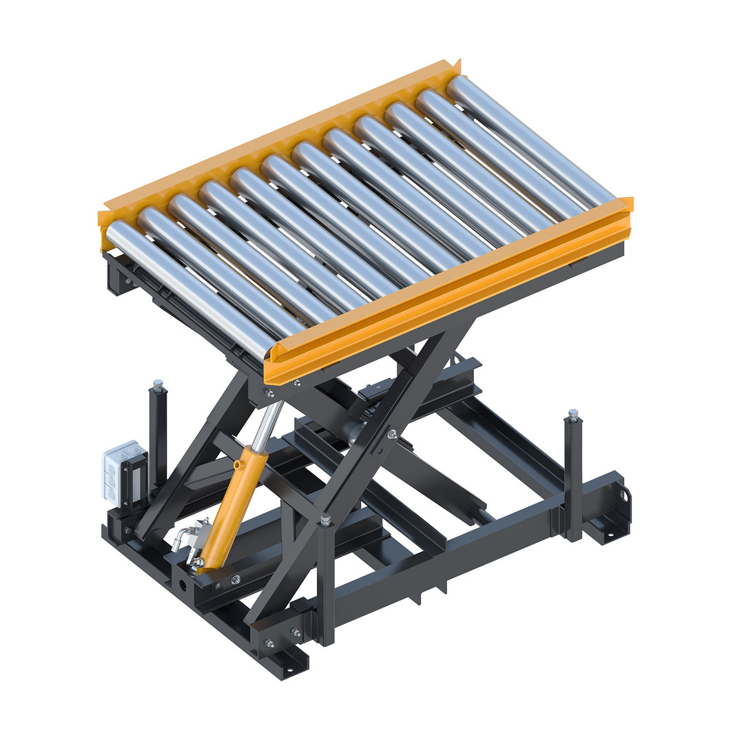 3D industrial lift model TurboSquid 1453759