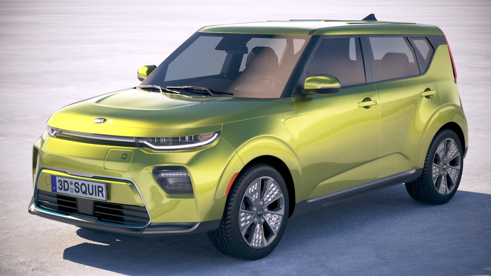 3D kia soul ev model - TurboSquid 1453806