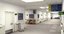 3D modular hospital hallway model
