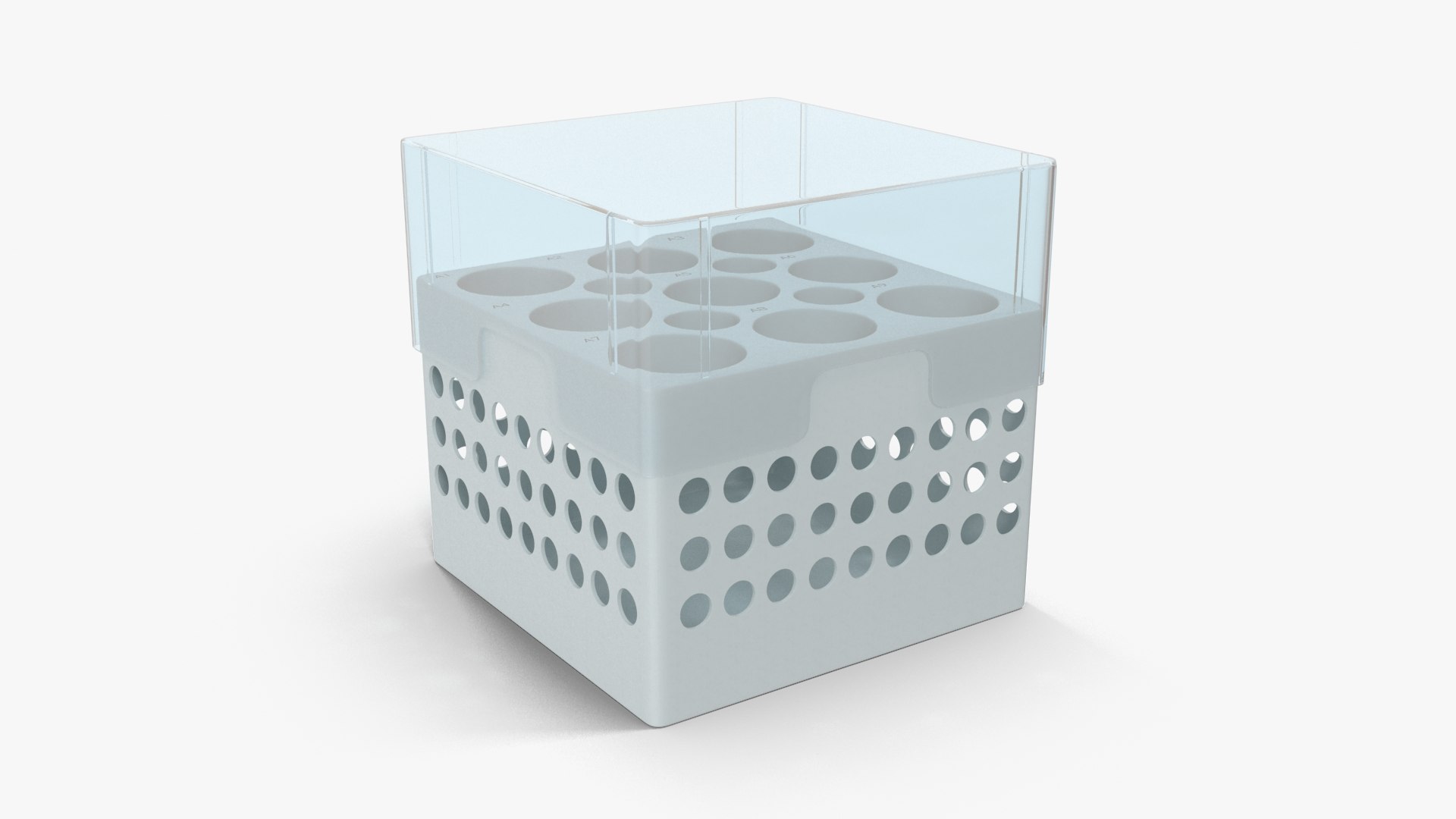 Eppendorf storage box 5 inch model TurboSquid 1453992