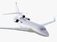 dassault falcon 7x private jet 3D model