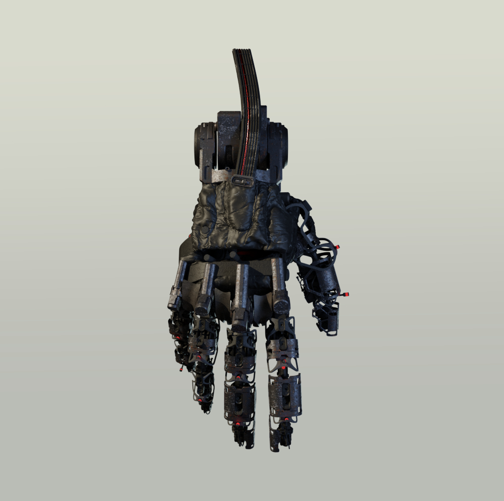 Hand mechanical 3D model - TurboSquid 1454184