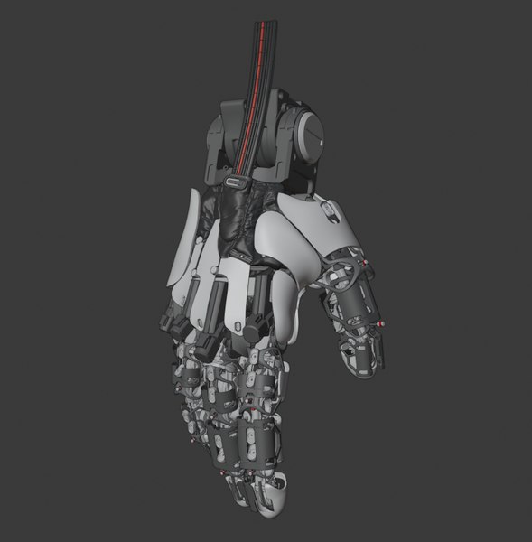 Hand mechanical 3D model - TurboSquid 1454184