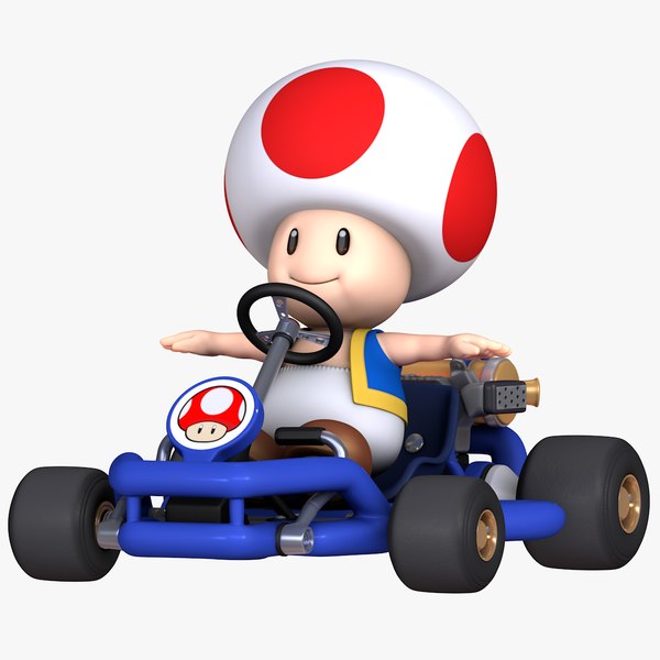 3D model mario kart tour -