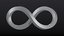 infinity symbols 3d model