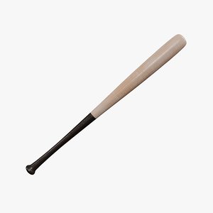 3D pbr baseball bat model