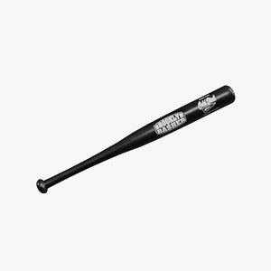 3D pbr baseball bat 02