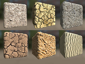 True PBR Materials: Sand, Ground, Soil