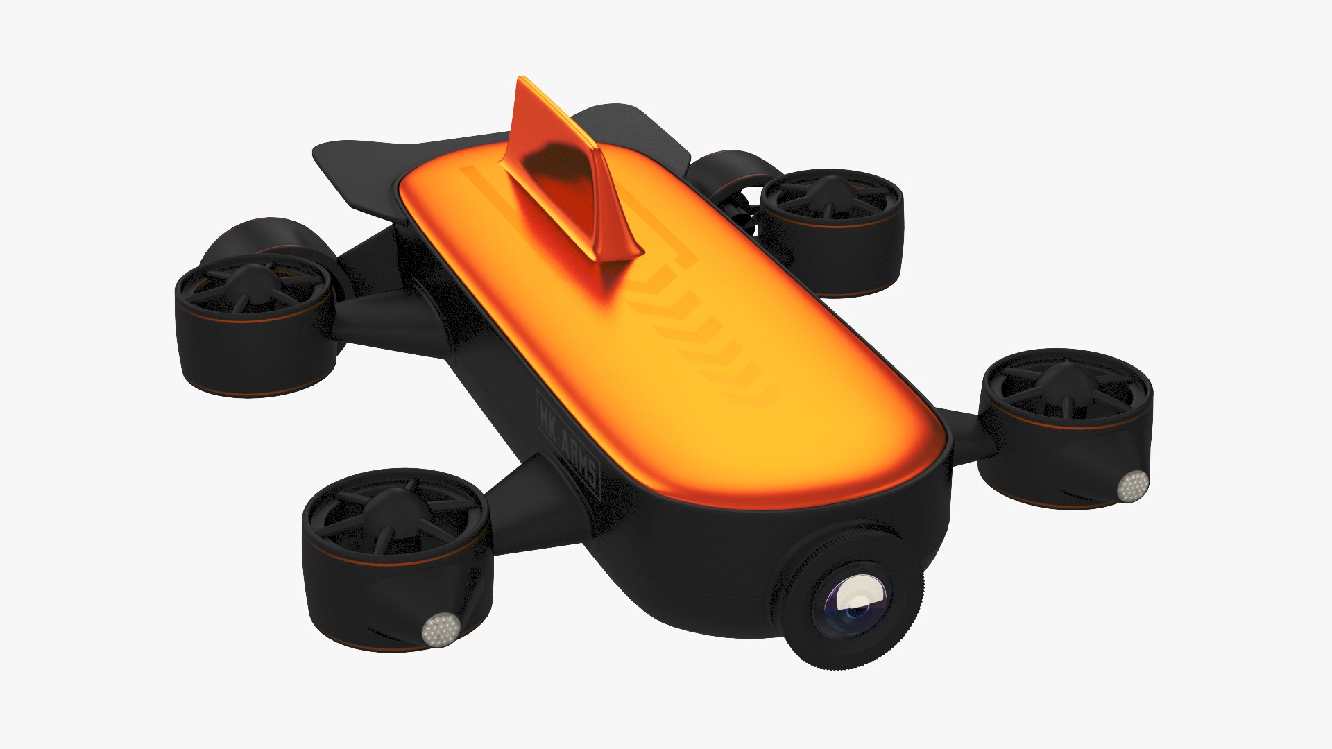 Underwater drone uwd 3D model TurboSquid 1454846