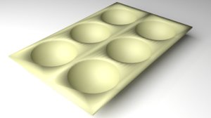 eggs placer 3D model