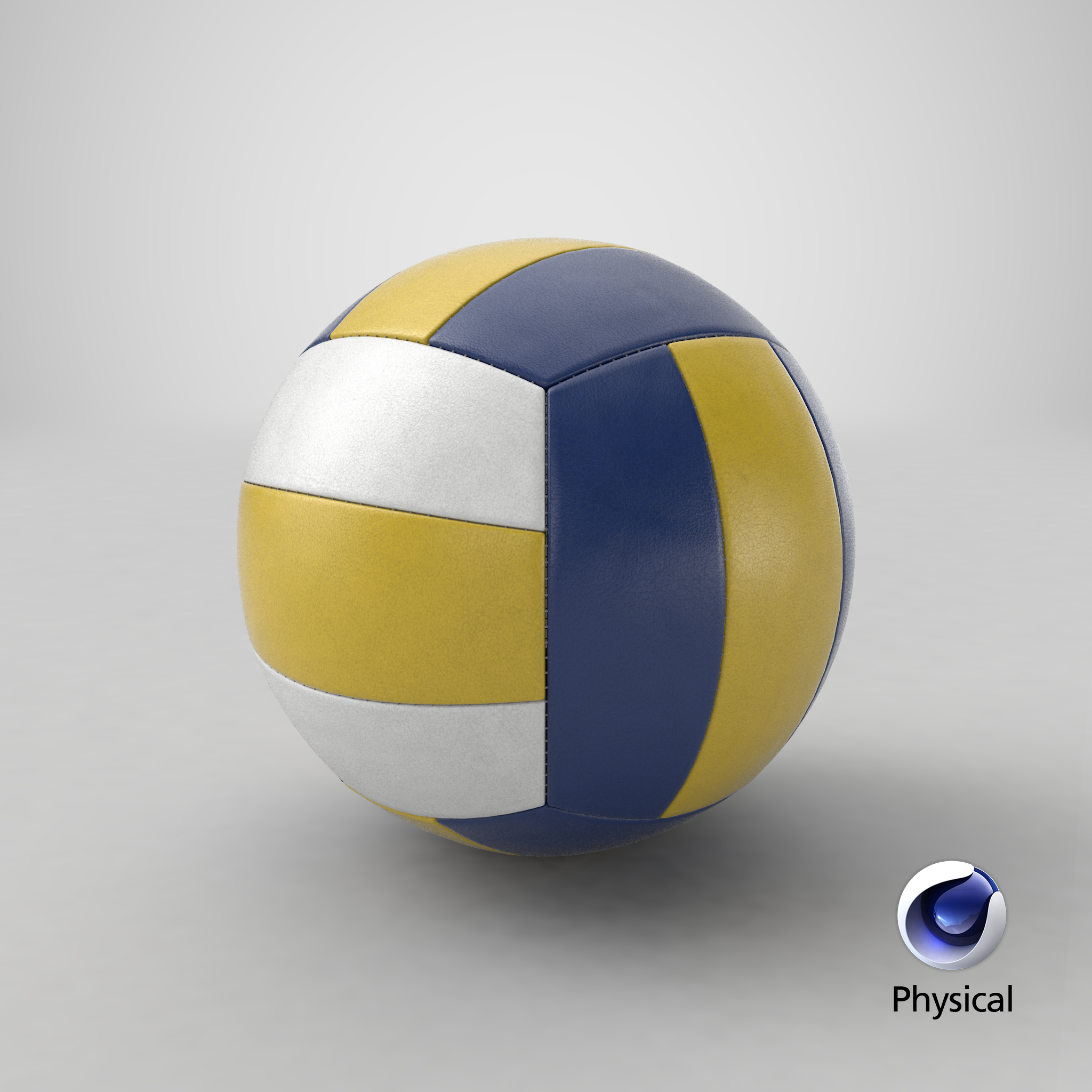 通用排球球3d模型