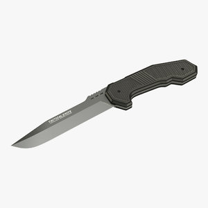 tactical knife tool 3D model