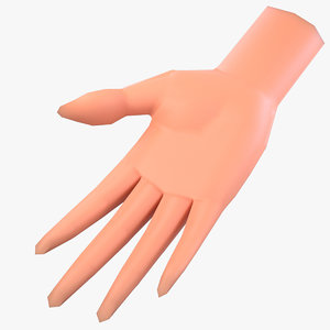 hand 3D model