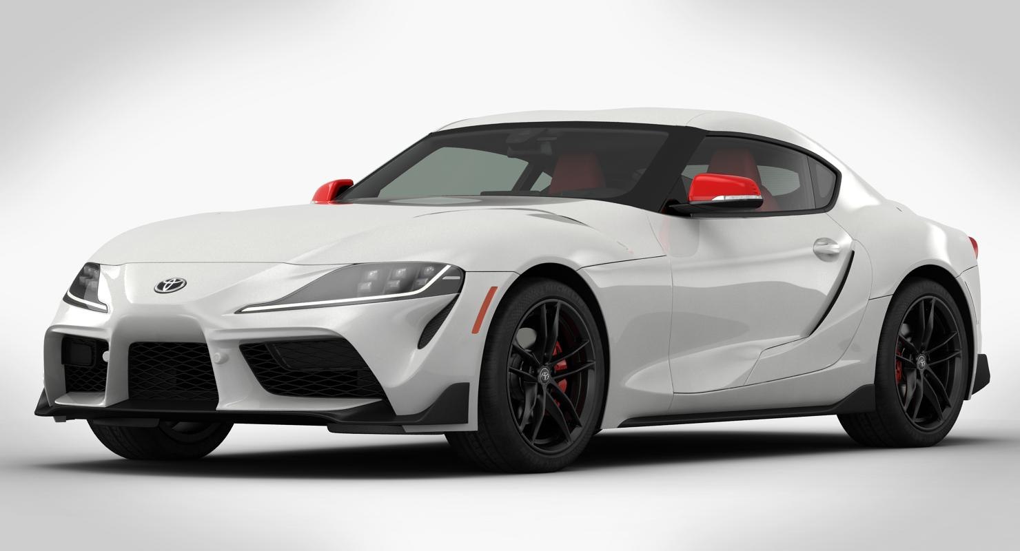 Toyota supra 3d model