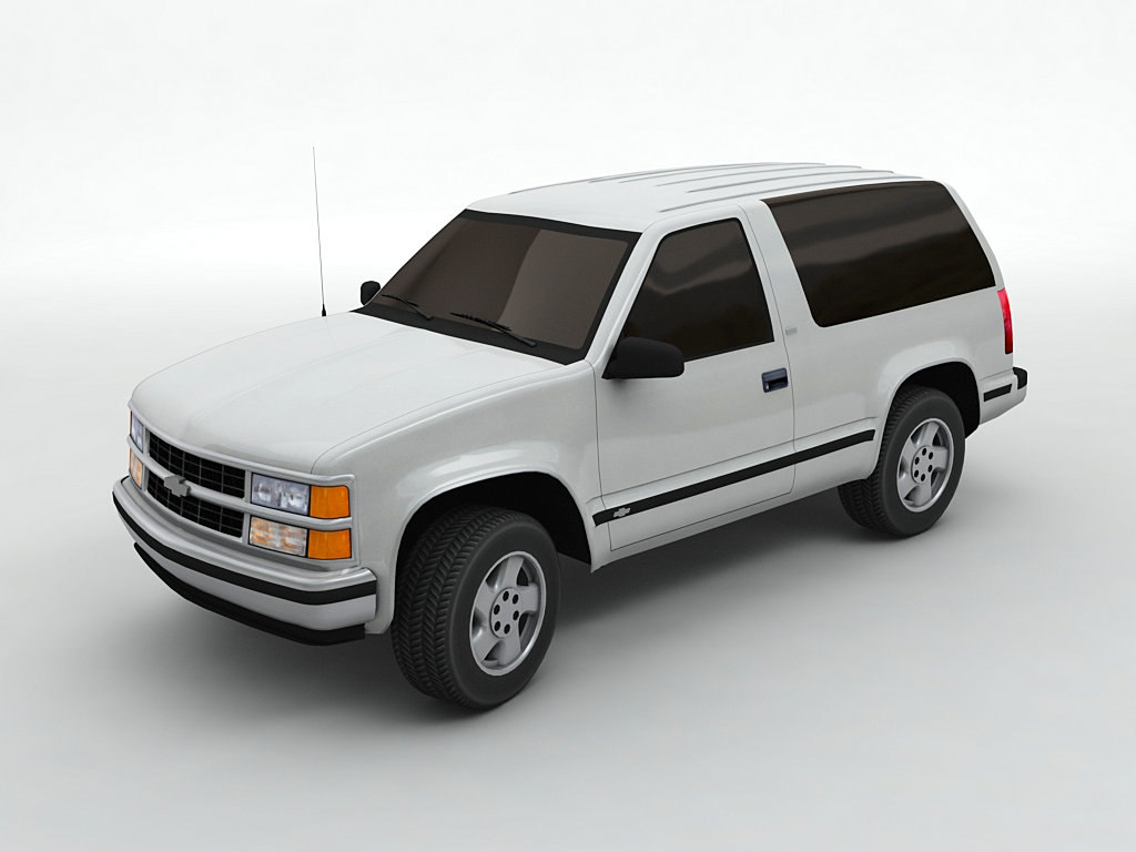 3D chevy blazer model - TurboSquid 1455363