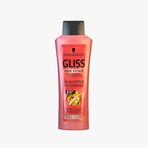 shampoo gliss cur 3D model