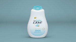 dove baby - shampoo 3D model
