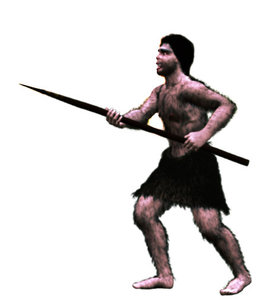 neanderthal man 3d model