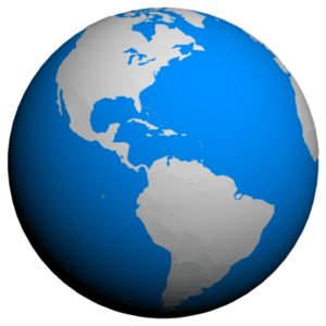 3d model globes world package