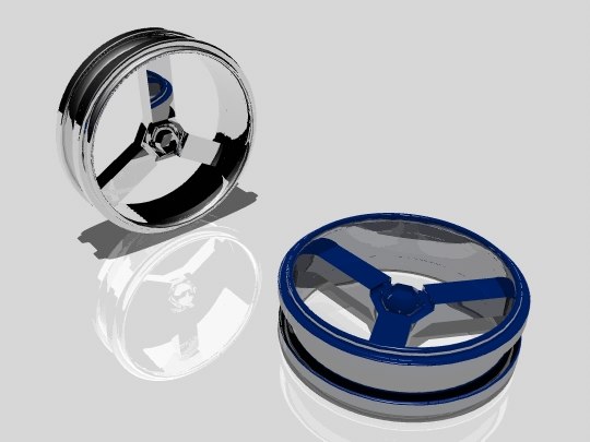 3D модель колесо 8 - TurboSquid 234332