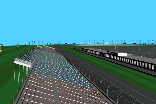 oval race track max