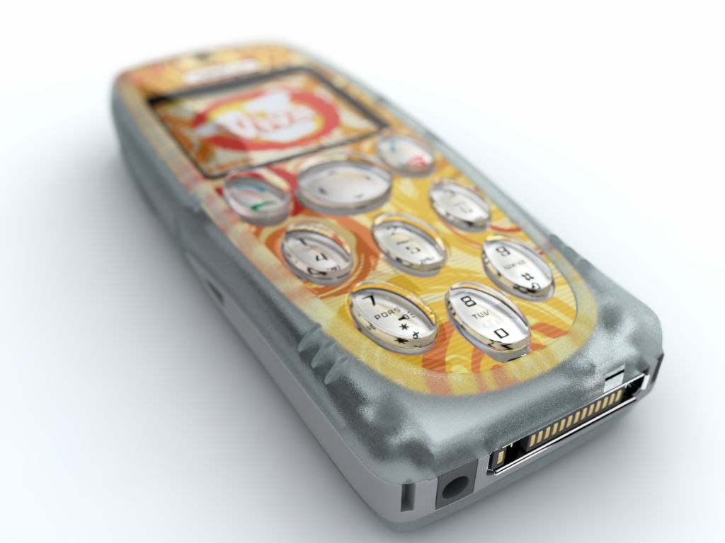 3d Cell Phone Nokia 3200