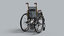 3D wheelchair wheel chair