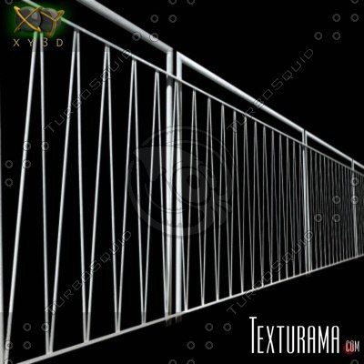 Silver Railing Texture Texture JPEG metals patio railing